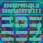 Custom Tie Dye Teal-White Sublimation Soccer Uniform Jersey Custom Tie Dye Teal-White Sublimation Soccer Uniform Jersey