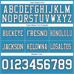 Custom Panther Blue White-Black Mesh Authentic Football Jersey Custom Panther Blue White-Black Mesh Authentic Football Jersey