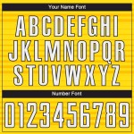 Custom Yellow White-Black Sublimation Soccer Uniform Jersey Custom Yellow White-Black Sublimation Soccer Uniform Jersey