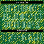 Custom Kelly Green Kelly Green-Gold Sublimation Soccer Uniform Jersey