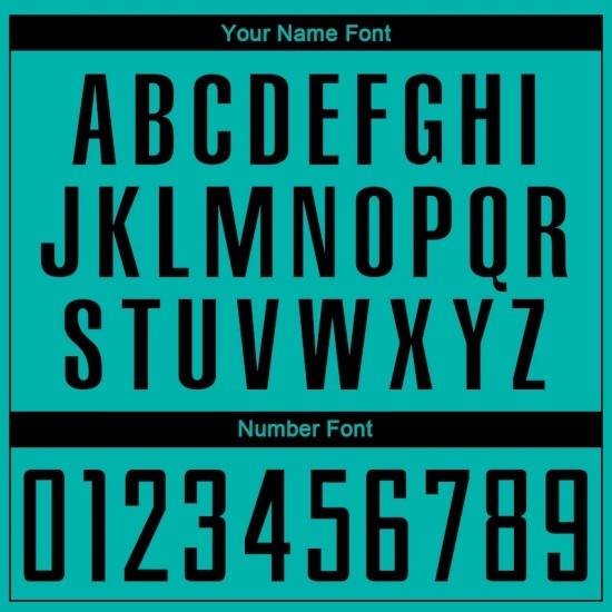 Custom Aqua Black Sublimation Soccer Uniform Jersey Custom Aqua Black Sublimation Soccer Uniform Jersey