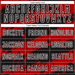 Custom Black Red-White Splash Sublimation Soccer Uniform Jersey Custom Black Red-White Splash Sublimation Soccer Uniform Jersey