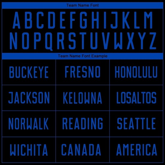 Custom Black Thunder Blue Sublimation Soccer Uniform Jersey